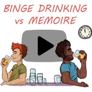 Binge drinking et mémoire