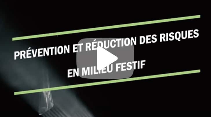 MOOC Prévention et réduction des risques en milieu festif