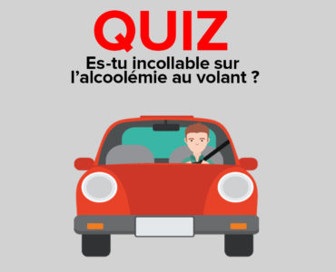 Es-tu incollable sur l'alcoolémie au volant ?