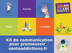 Communication sur le portail www.santeaddicitons.fr et la Semaine Non aux addictions, Oui à ma santé !