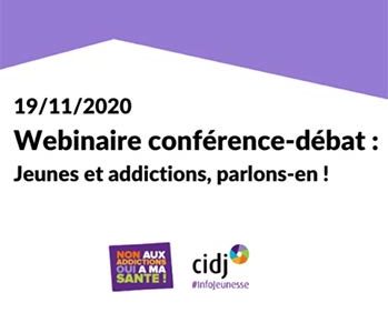 Webinaire Jeunes et addictions