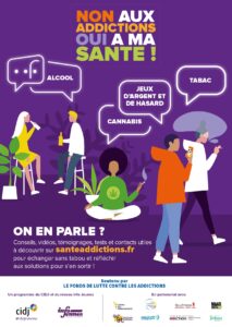 Affiche Non Aux Addictions