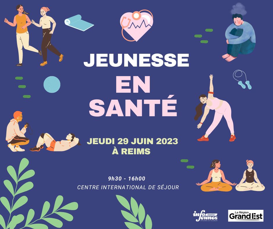 affiche évènement jeunesse en santé