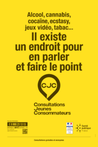 Affiche pour lutter contre les addictions