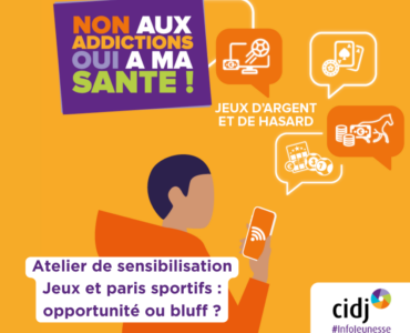 Atelier de sensibilisation aux jeux d'argent