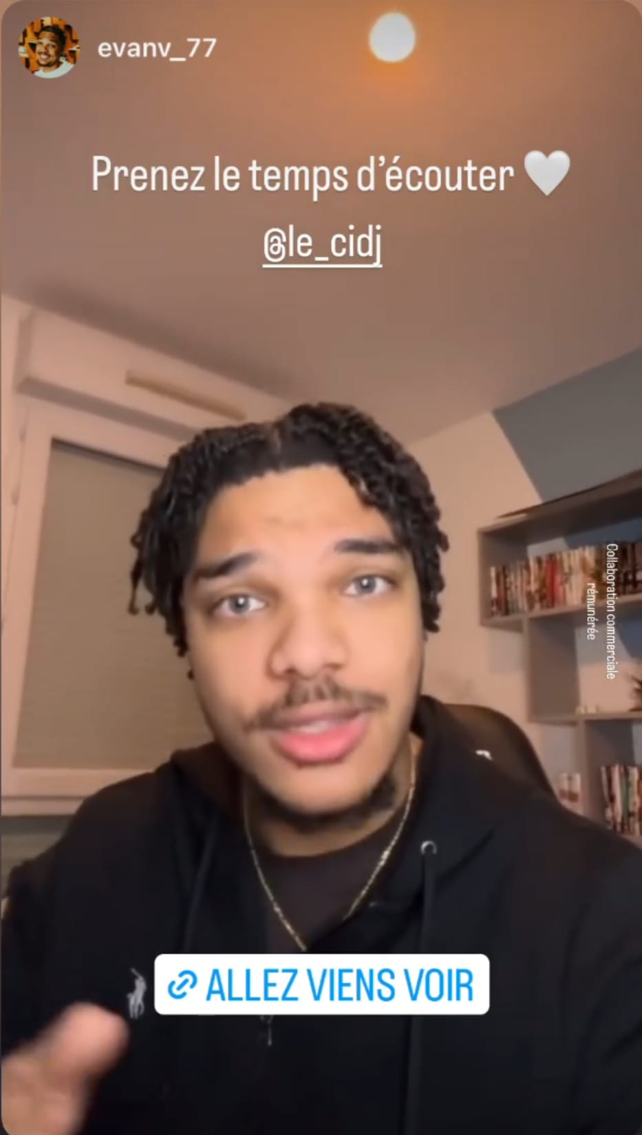 l'influenceur Evan