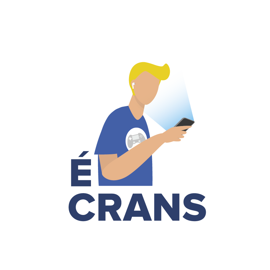 garçon accro aux écrans